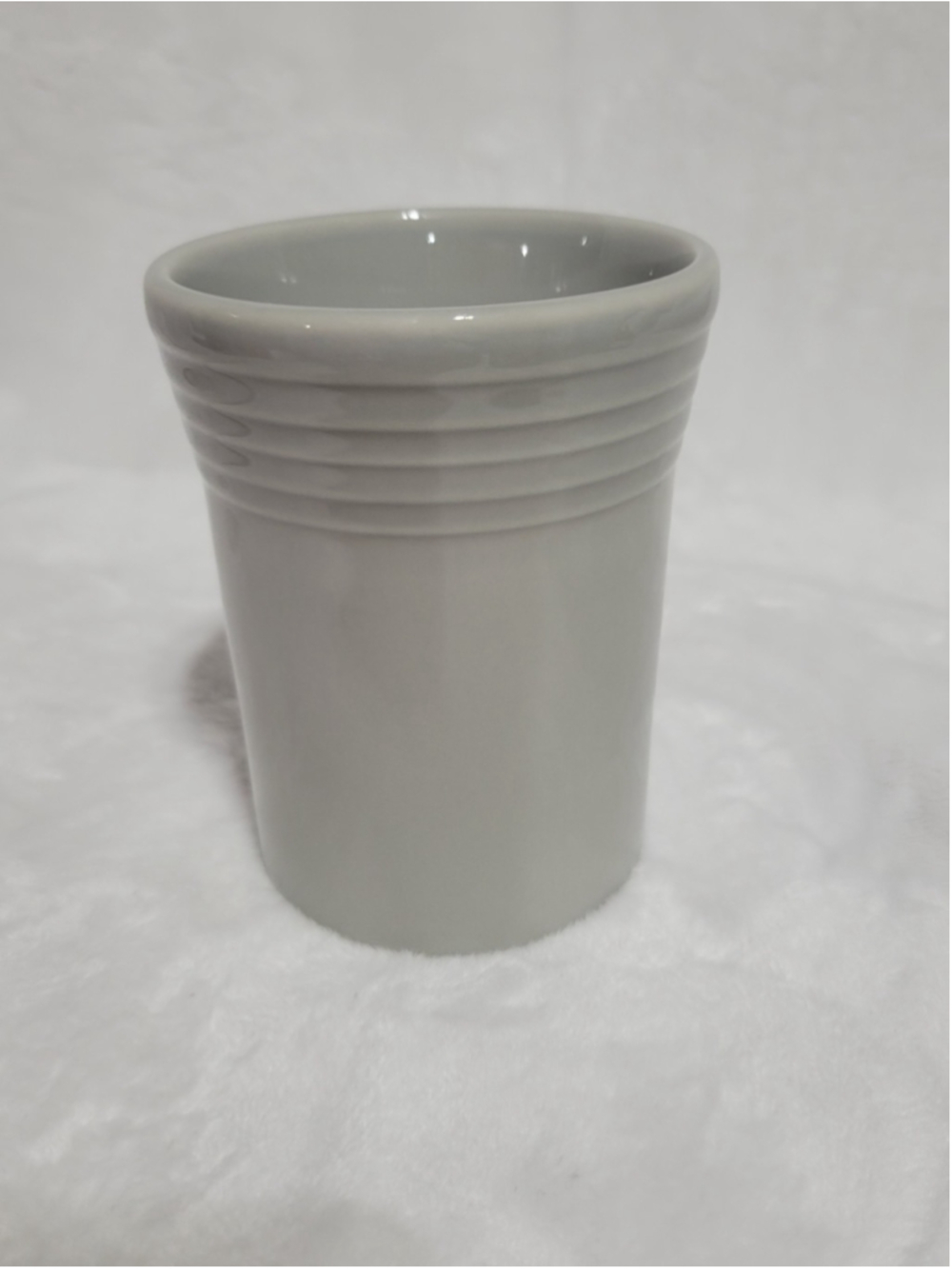 Fiesta Ware Pearl Gray Juice Tumbler Cup Homer Laughlin USA Retired